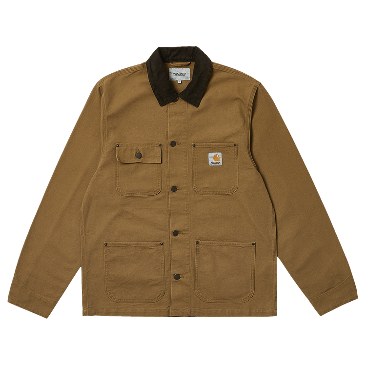 【美品】PALACE x Carhartt WIP Chore Coat M Buy Carhartt WIP x Palace Michigan Coat 'Hickory Wax/Black