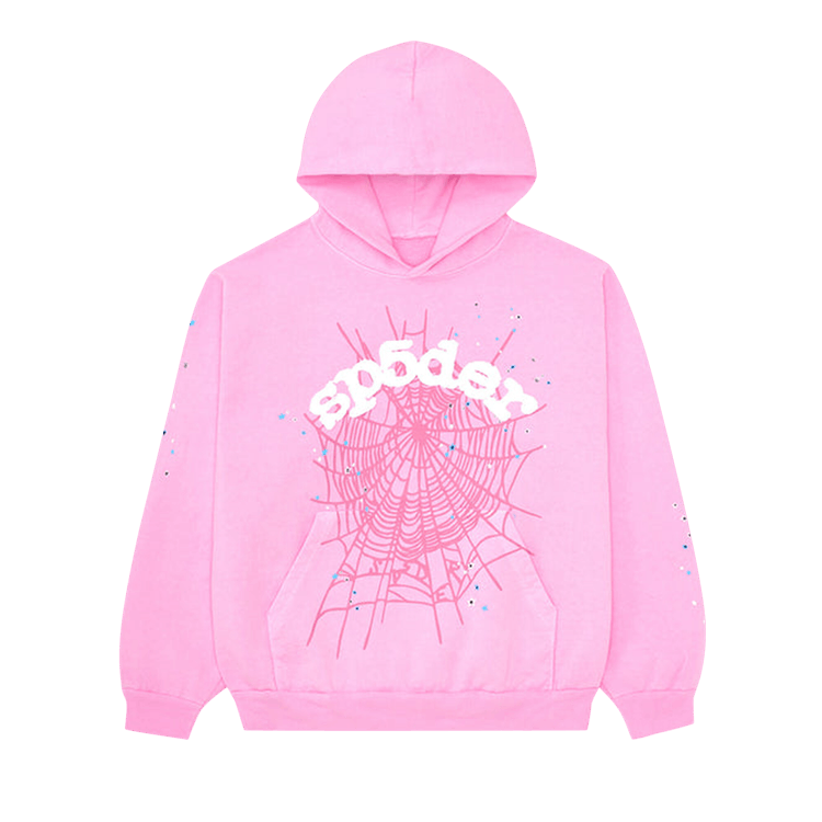 555 Spider Hoodie Sp5der Worldwide Pink Young Thug Sweater Mens Woman  Nevermind Foam Print Pullover Clothing A1 From Sup166, $36.55