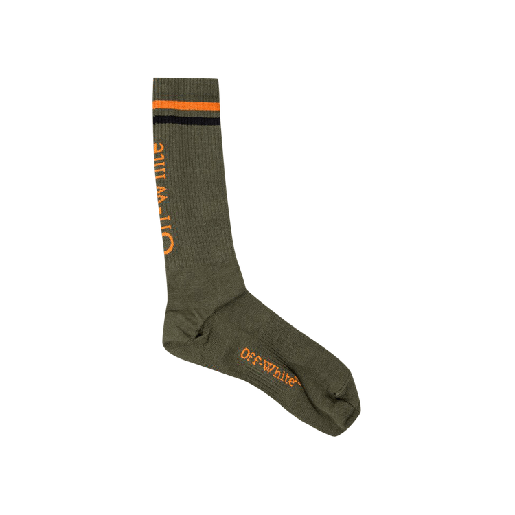 Off white socks green hotsell