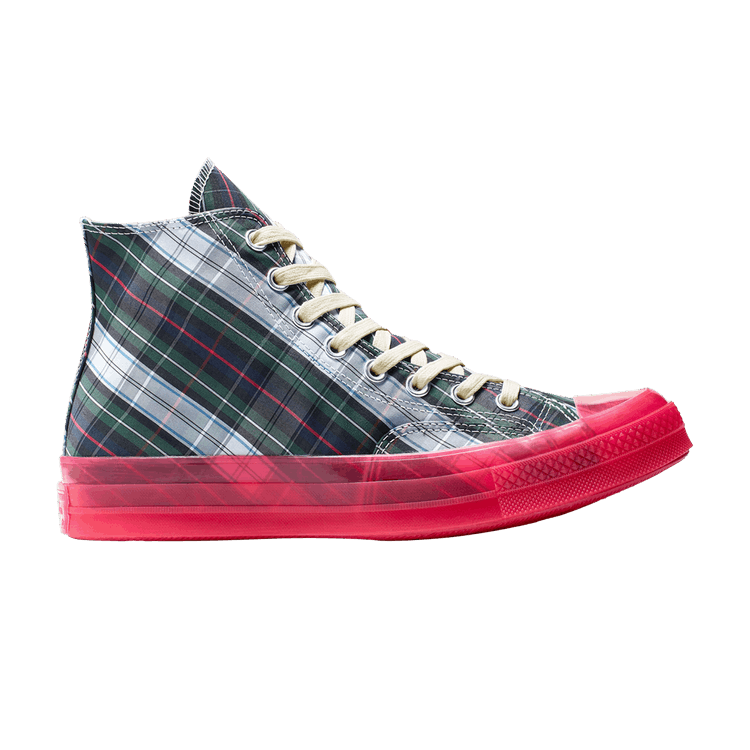 Chuck 70 High 'Plaid Red Translucent Midsole'