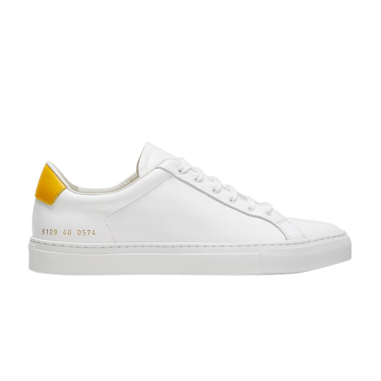 Buy Common Projects Wmns Retro Low White Yellow 6109 0574