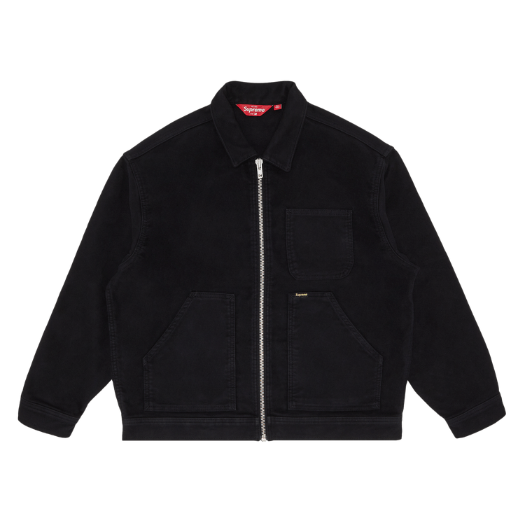 Buy Supreme Moleskin Work Jacket 'Black' - FW23J93 BLACK