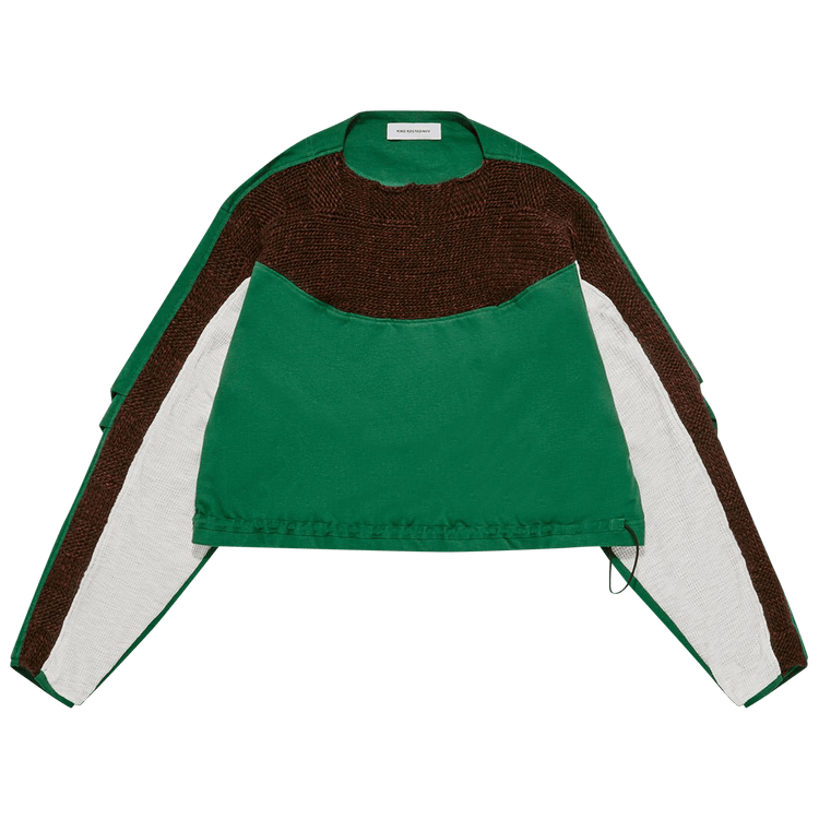 Buy Kiko Kostadinov Solon Knit Hybrid Long-Sleeve Top 