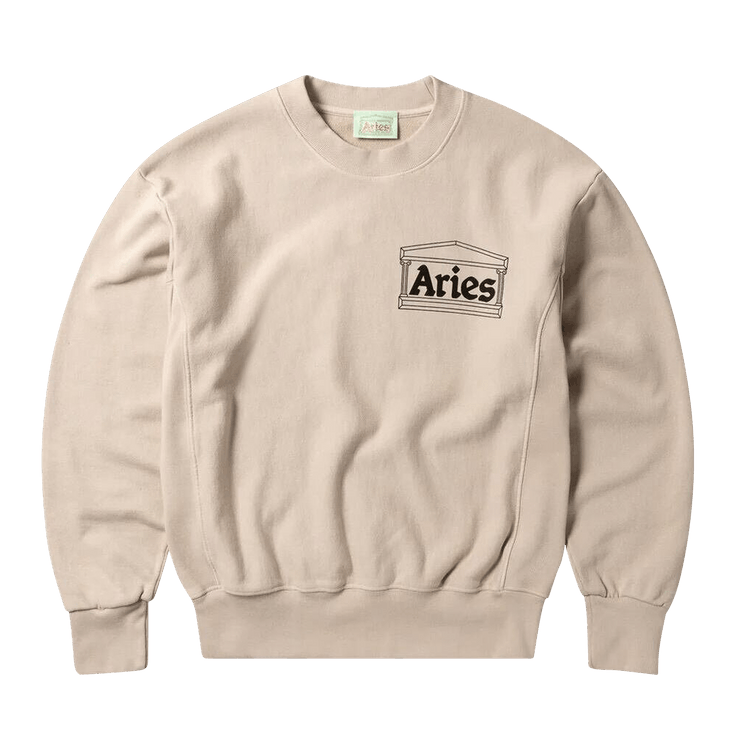Buy Aries Premium Temple Sweatshirt 'Sand' - FUAR20000 SAND