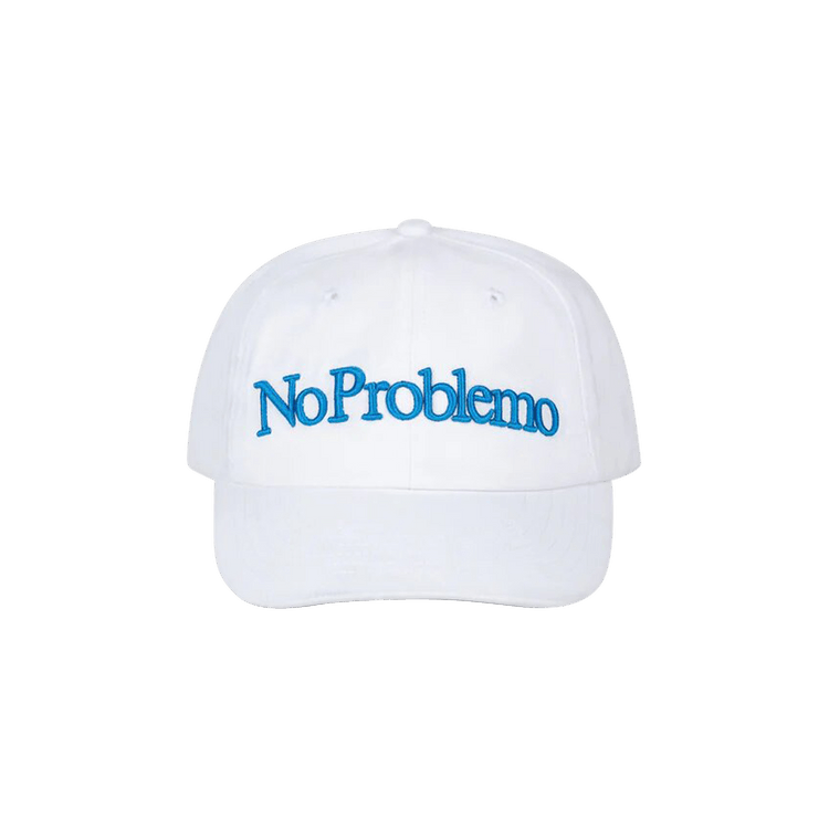 【ARIES】No Problemo Cap [White] Buy Aries No Problemo Cap 'White' - FUAR90000 WHIT | GOAT