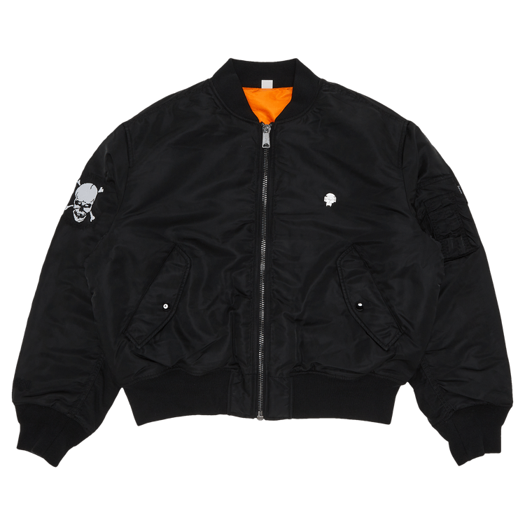 Buy Supreme x Bounty Hunter MA-1 'Black' - FW23J35 BLACK | GOAT
