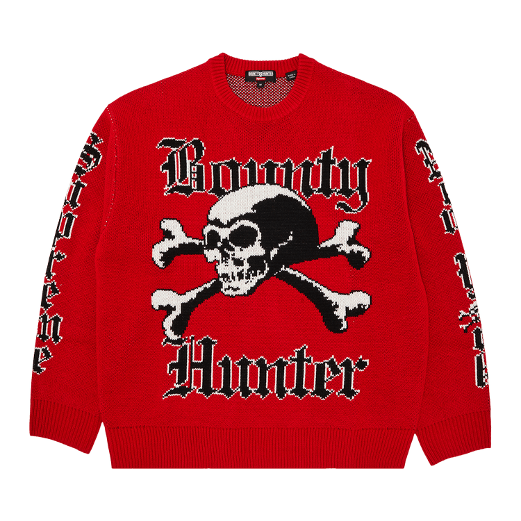 Buy Supreme x Bounty Hunter Sweater 'Red' - FW23SK32 RED | GOAT