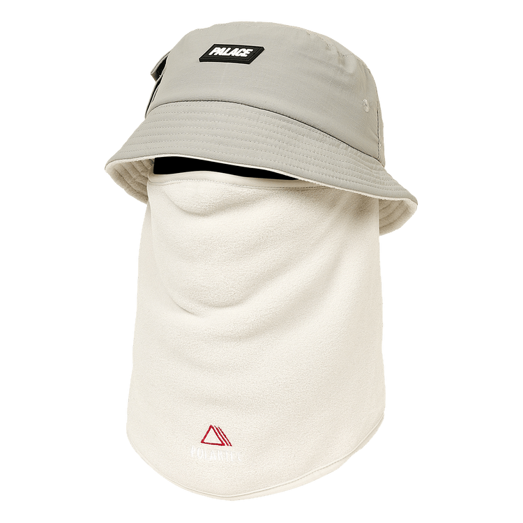 Buy Palace Polartec Cordura Mask Bucket 'Grey' - P23H236 | GOAT