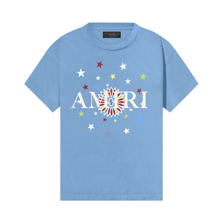 Tシャツ・カットソー Amiri MY BABY CROPPED T-SHIRT Amiri Kids 'Amiri' Baby Pink T Shirt | PF22KJL013-888