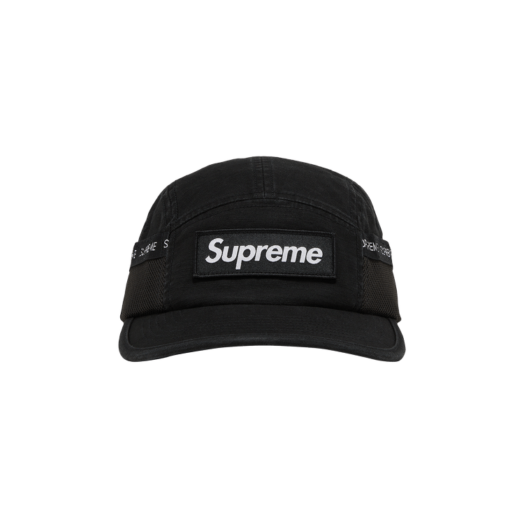 Buy Supreme Mesh Pocket Camp Cap 'Black' - FW23H19 BLACK | GOAT