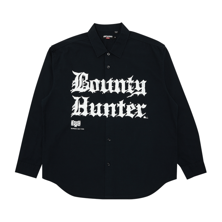 Supreme x Bounty Hunter Ripstop Shirt 'Black'