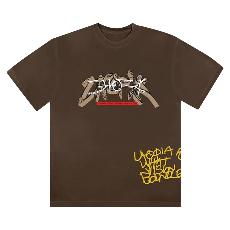 Cactus Jack Utopia C2 Tシャツ Brown〇関送無料○ Buy Cactus Jack by Travis Scott Utopia Tee I 'Brown' - TSUT