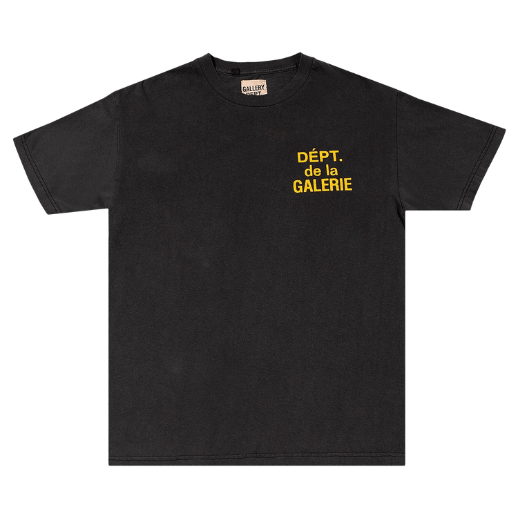Buy Gallery Dept. French Tee 'Black' - GD FT 1000 BLAC | GOAT