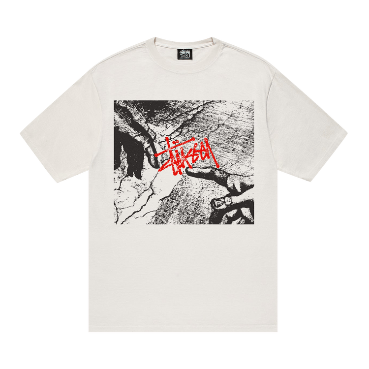 Buy Stussy Creation Tee Pigment Dyed 'Natural' - 1905011