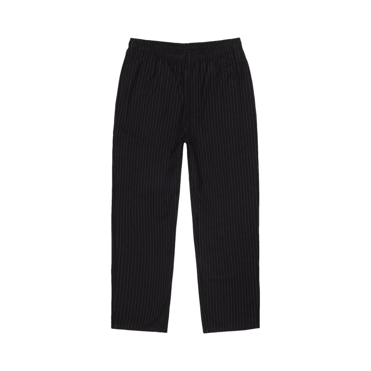 Buy Stussy Beach Pant Wool Stripe 'Black' - 116632 BLAC | GOAT