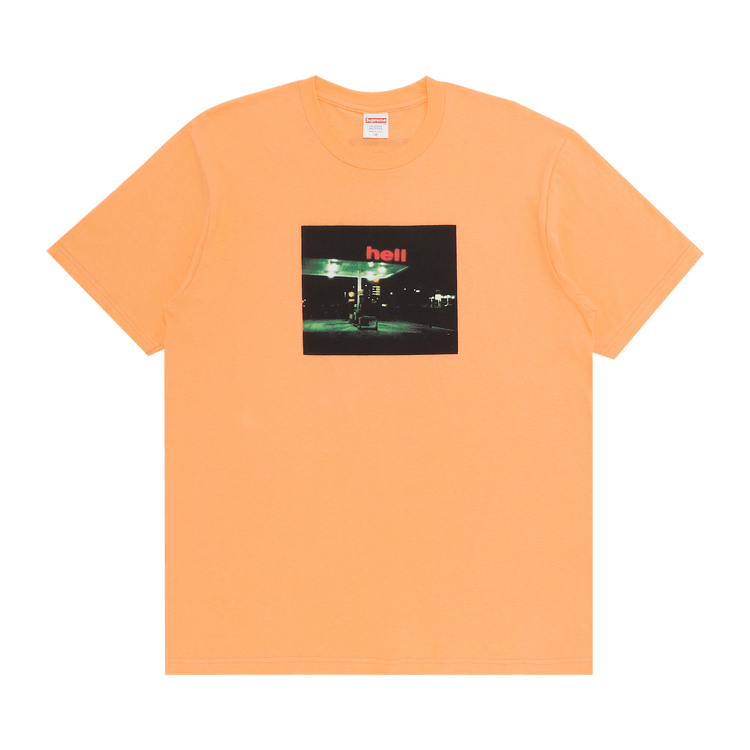 Buy Supreme Hell Tee 'Peach' - FW23T28 PEACH | GOAT