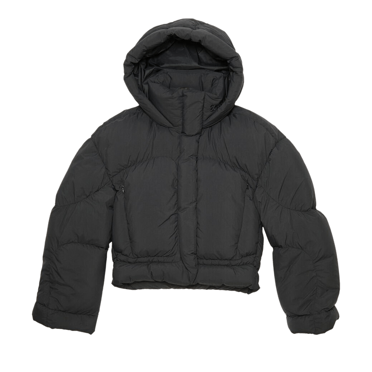 Acne Studios Hooded Puffer Jacket Black Culture Circle