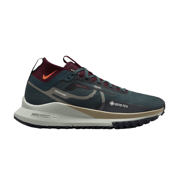 Nike React Pegasus Trail 4 Gore-Tex Deep Jungle Night Maroon Ashen Slate Khaki (Women's)