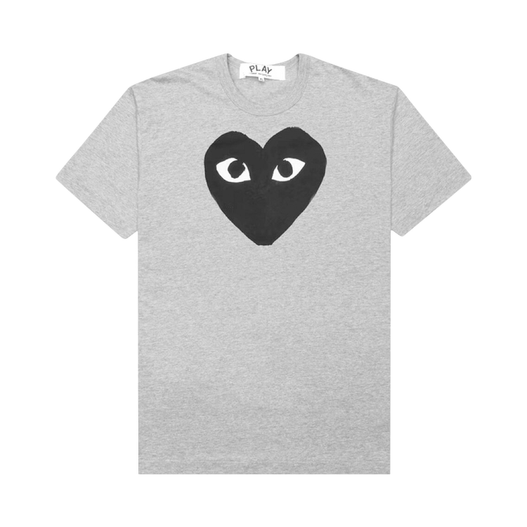 Buy Comme des Garçons PLAY Heart T-Shirt 'Grey' - AZ T084