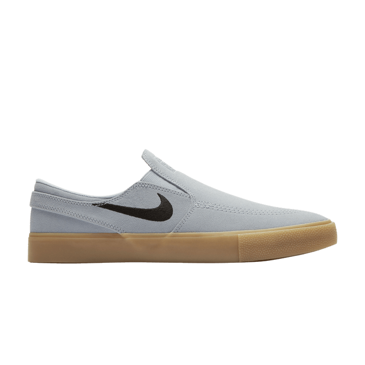 Nike janoski slip on blue store