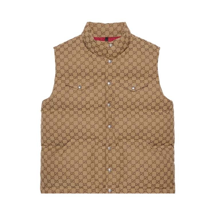 Gucci Chevron Lamé V-Neck Vest Gucci Chevron stitch lamé jacquard vest - 653456XKBTP4310
