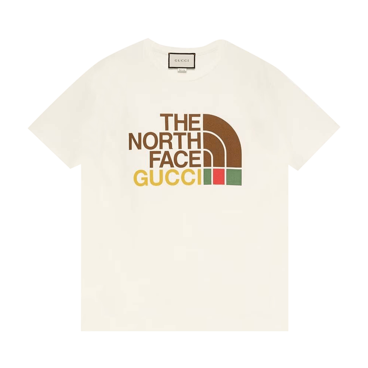 Buy Gucci x The North Face T-Shirt 'White' - 615044 XJDBZ 9095 