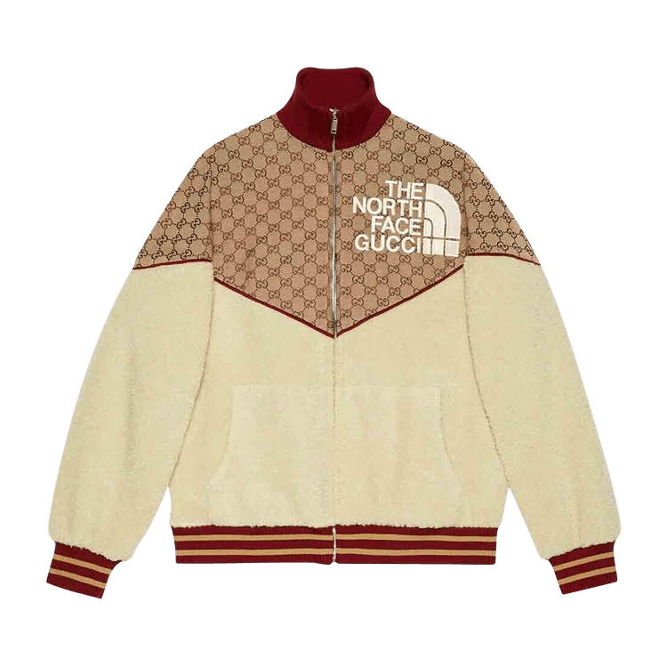 Gucci x The North Face GG Canvas パーカー ジャケット Buy Gucci x The North Face Zip Jacket 'Beige/Ebony' - 672394