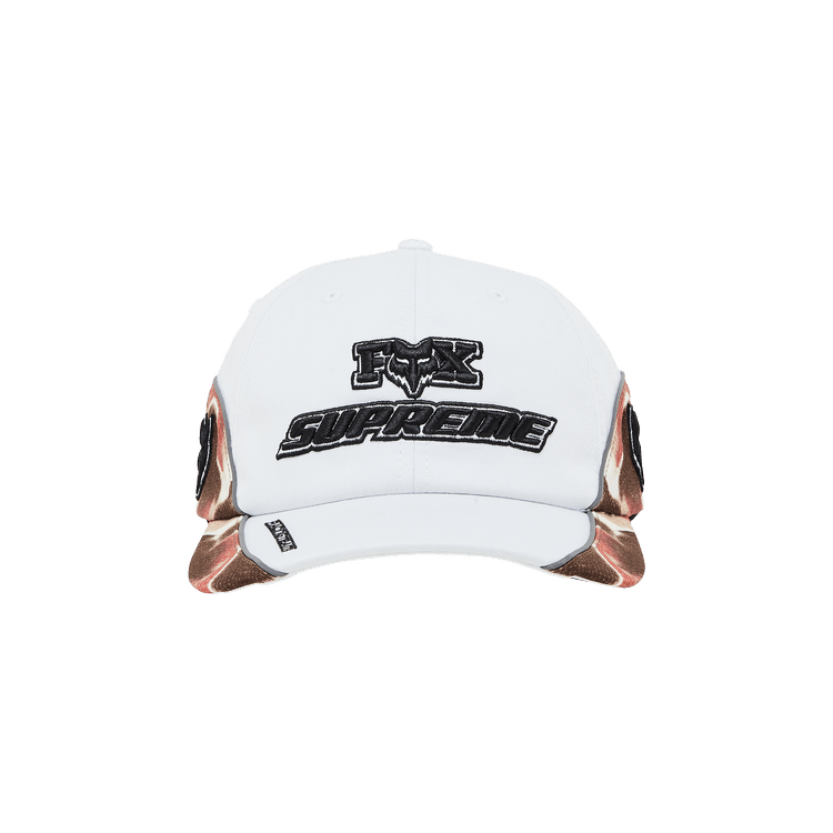 Supreme x Fox Racing 6-Panel 'White'