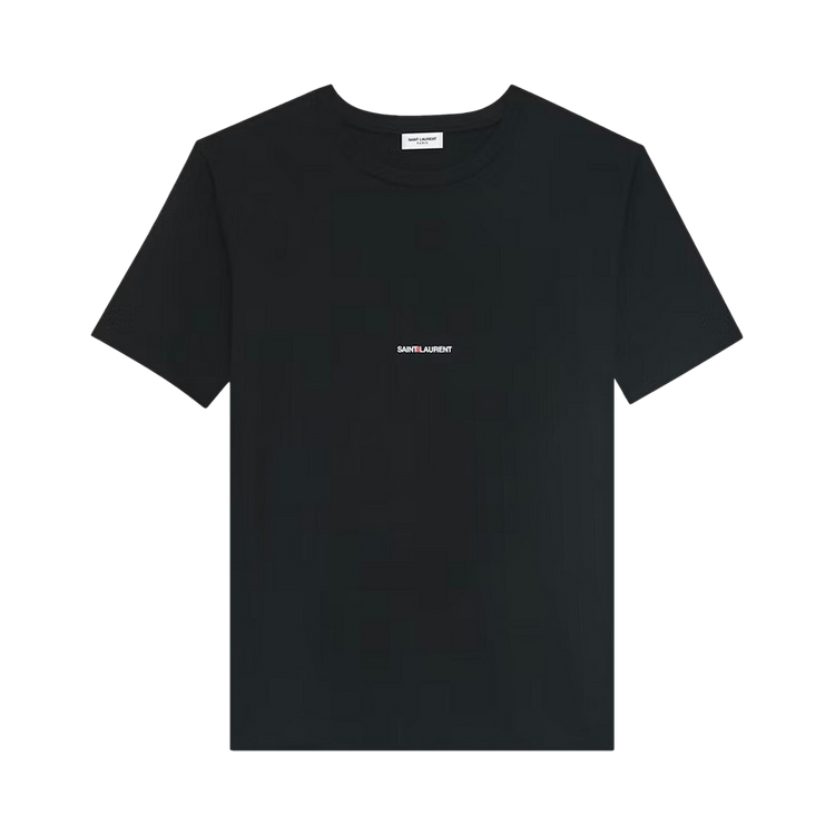 Buy Saint Laurent Logo T-Shirt 'Noir' - 460876 YB2DQ 1000 | GOAT NL