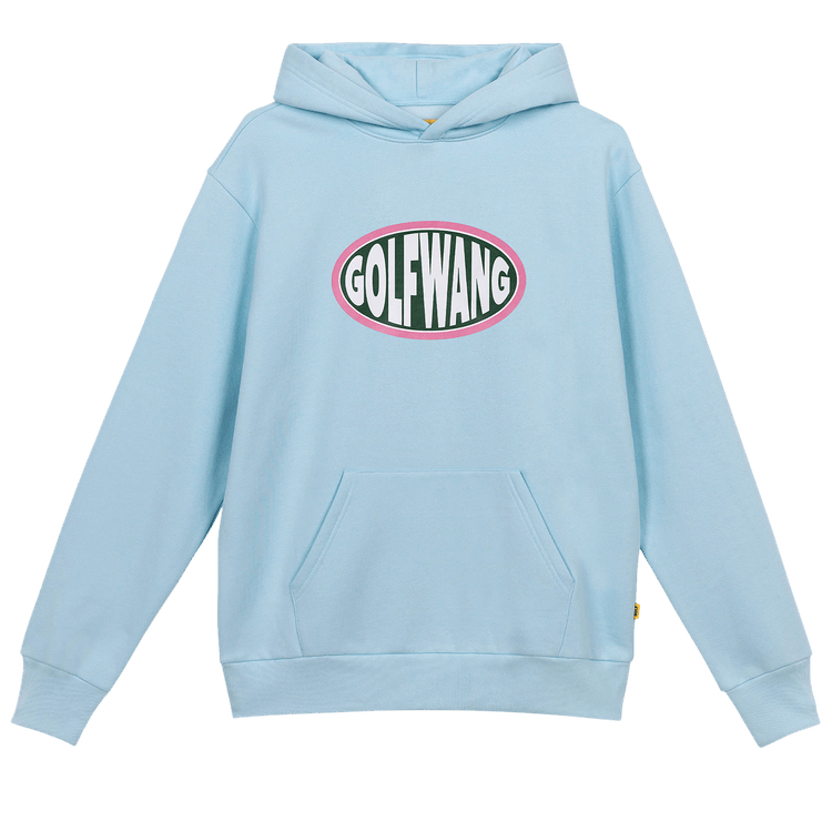 Buy GOLF WANG Oval Logo Hoodie Light Blue FW23TS1020