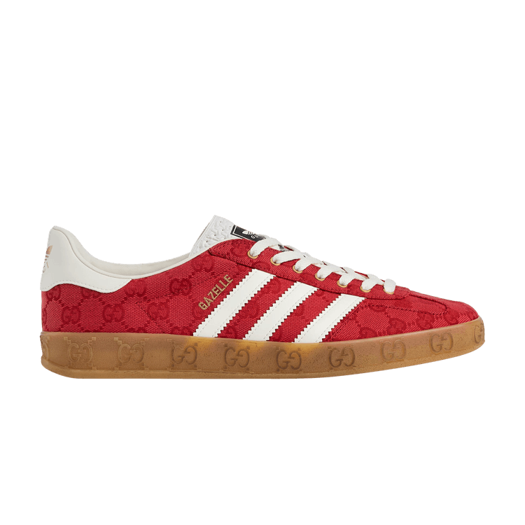 Buy adidas x Gucci Gazelle 'Red GG Monogram' - 737967 FAAW3 6451