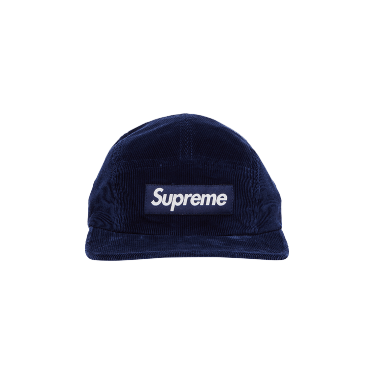 Buy Supreme Corduroy Camp Cap 'Navy' - FW23H150 NAVY | GOAT