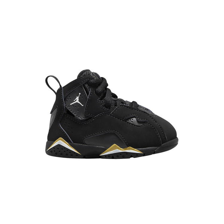 Jordan True Flight Black Metallic Gold White (TD)