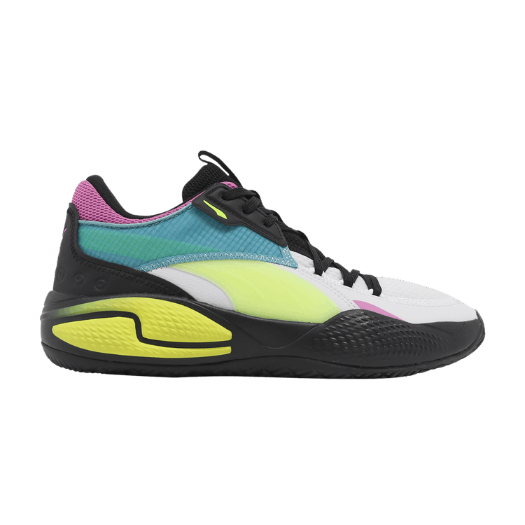 PUMA Court Rider SWxP 'White Yellow Alert'