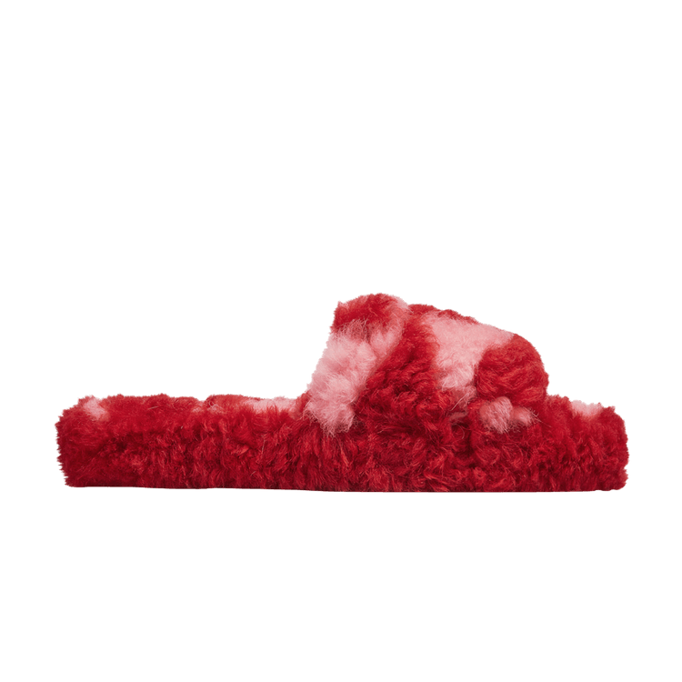 bottega fur slides