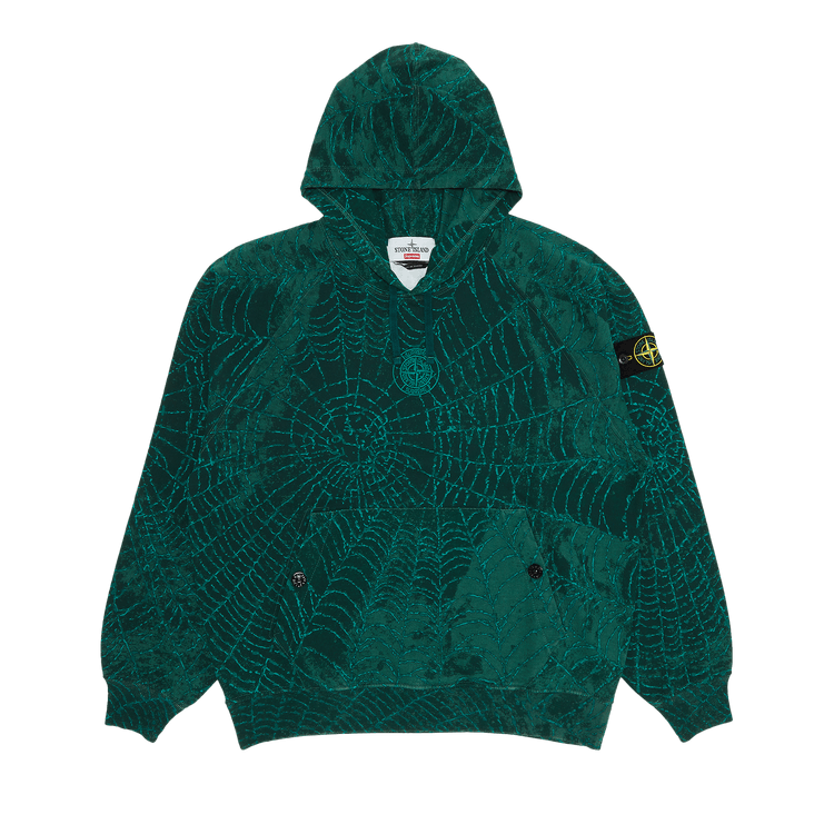 Stone island x supreme hoodie online