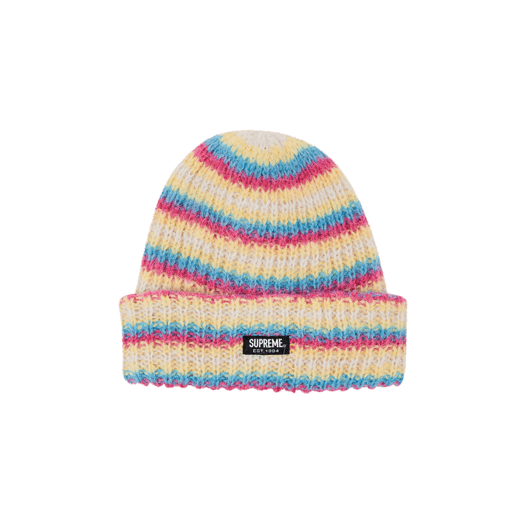 Buy Supreme Loose Stripe Beanie 'White' - FW23BN84 WHITE | GOAT