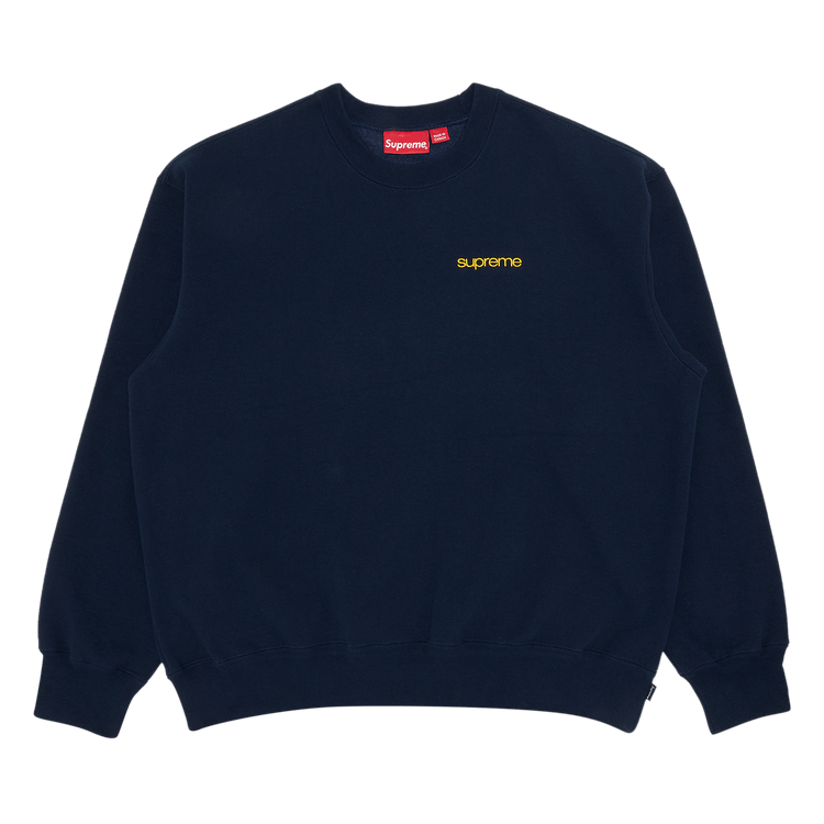 【リョウ】Supreme NYC Crewneck 23F/W Buy Supreme NYC Crewneck 'Black' - FW23SW119 BLACK | GOAT