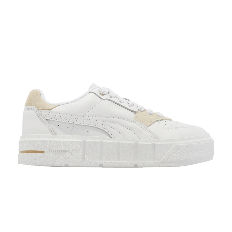 Buy Wmns Cali Court Leather 'Triple White' - 393802 05 | GOAT