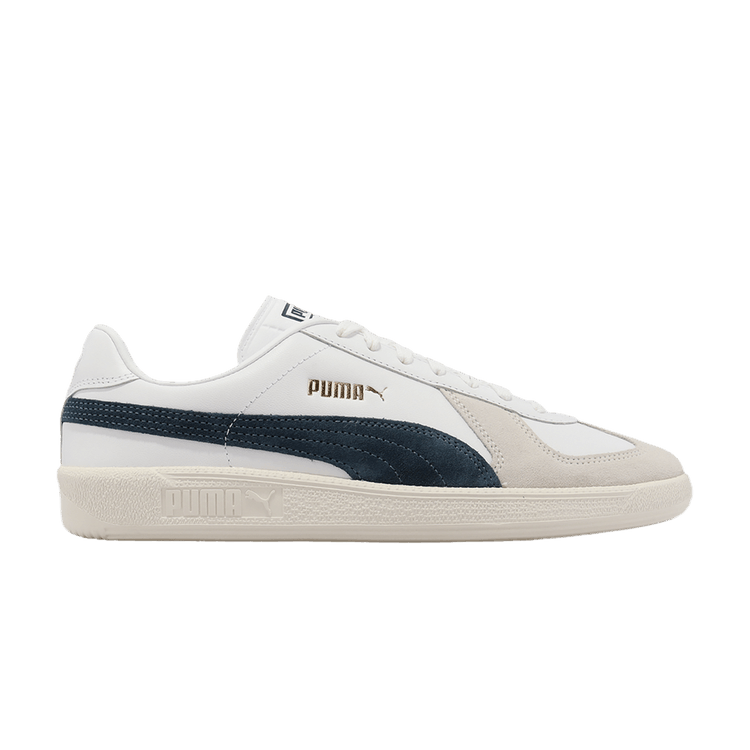 Puma Army Trainer White Warm White Dark Night