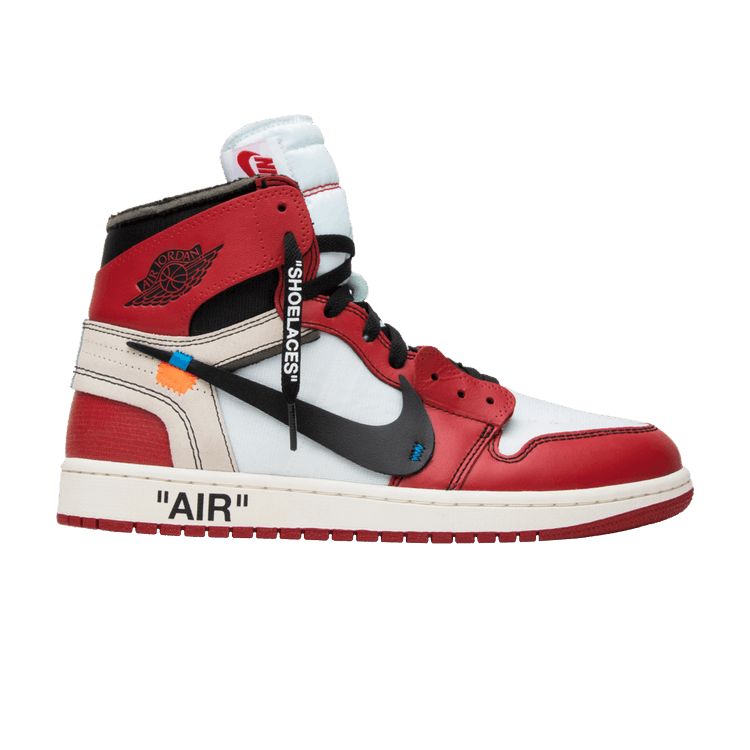 Off white jordan 1 goat deals