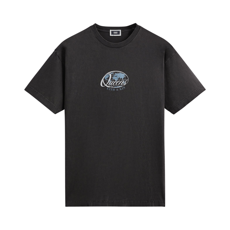 Buy Kith Queens Vintage Tee 'Black' - KHM031927 001 | GOAT