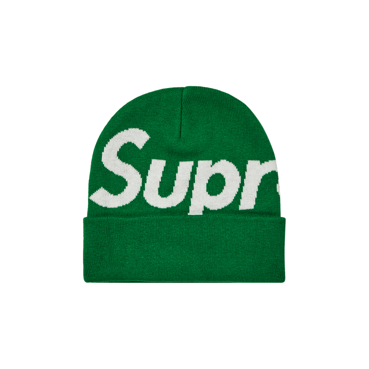 Buy Supreme Big Logo Beanie 'Green' - FW23BN17 GREEN | GOAT CA