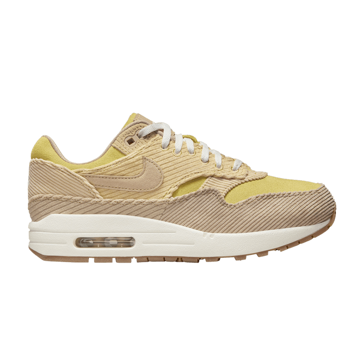 Nike Air Max 1 ブラウン/イエロー Nike Air Max 1 SE Corduroy 