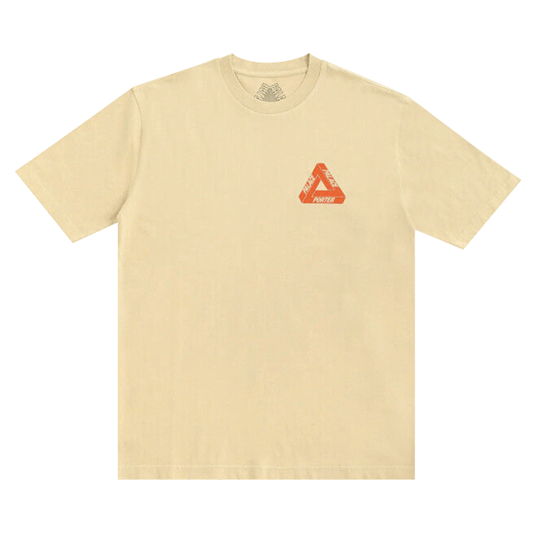 Buy Palace x Porter Tri-Ferg Bell Boy T-Shirt 'Sand' - P22TS447 | GOAT