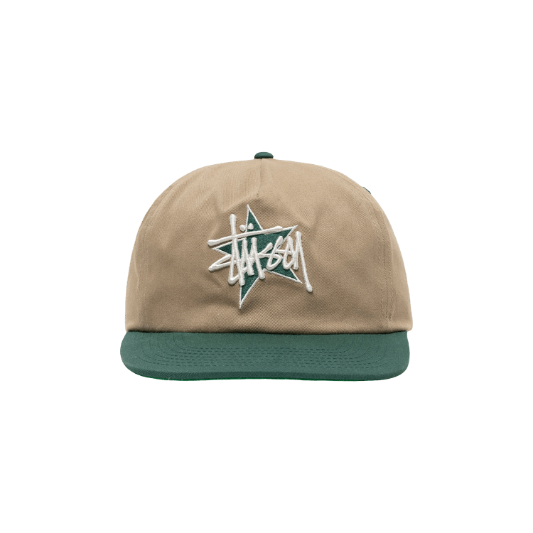 Buy Stussy Mid-Depth Basic Star Strapback 'Khaki' - 1311119 KHAK 