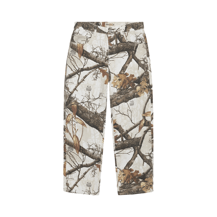Size 28 Stussy Big Ol' Jean Realtree Edge 'Snow'