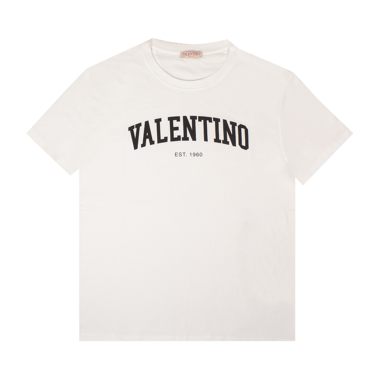 Valentino logo t shirt store