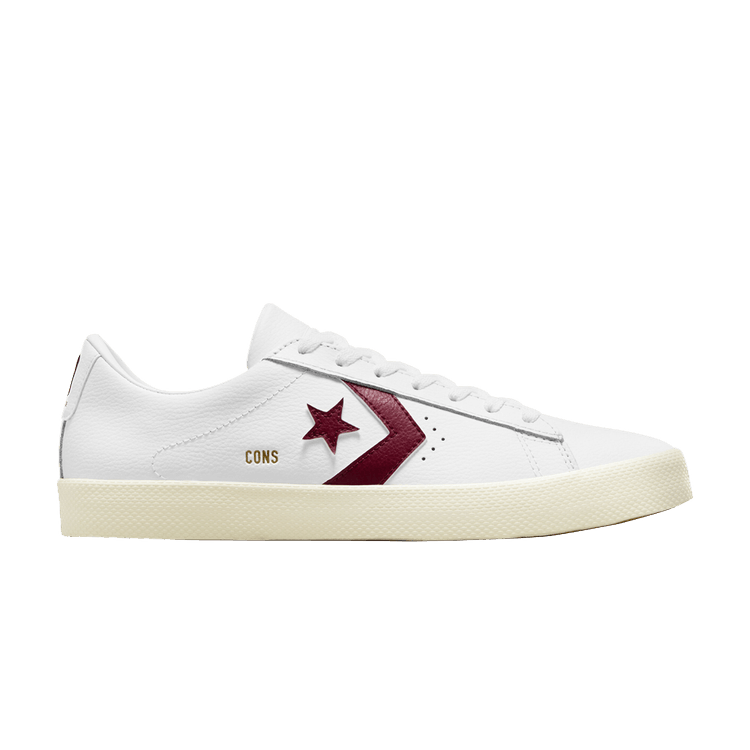 Pro Leather Vulc Pro 'White Deep Bordeaux'