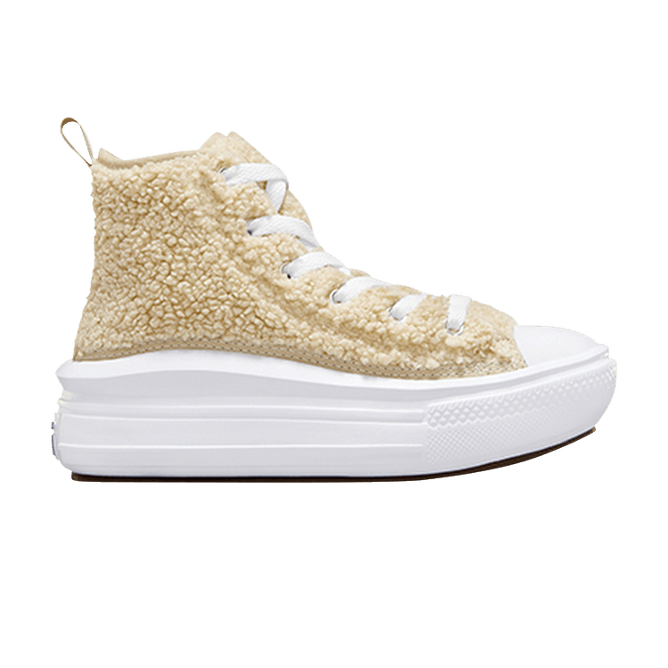 Chuck Taylor All Star Move Platform High PS 'Sherpa - Beach Stone'